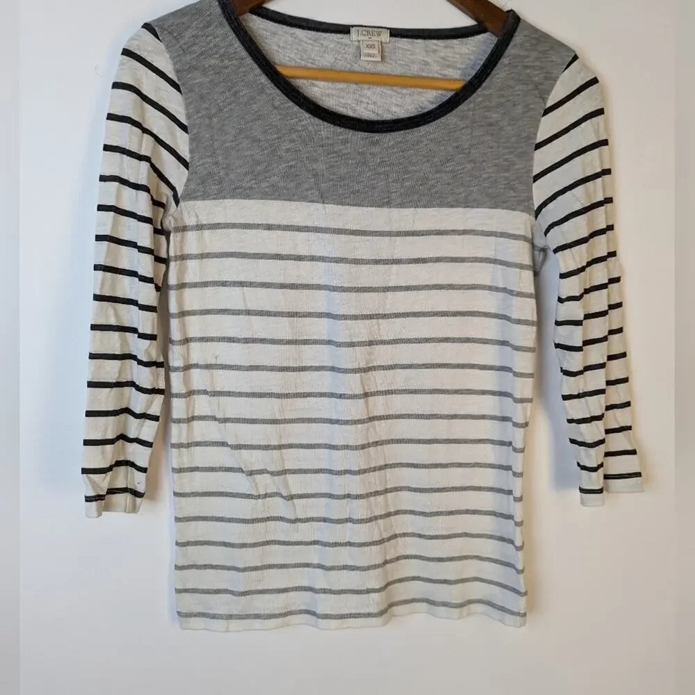 J. Crew Striped Tee Shirt / XXS